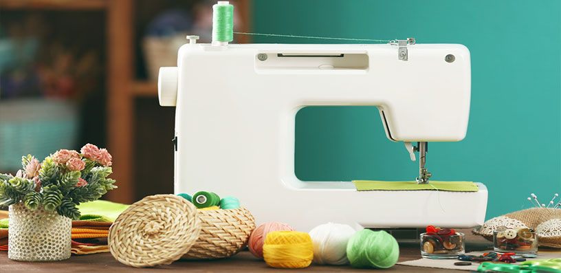 how to end a stitch via sewing machine