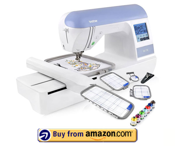 Brother PE770 Embroidery Machine – Embroidery Kits For Beginners 2023