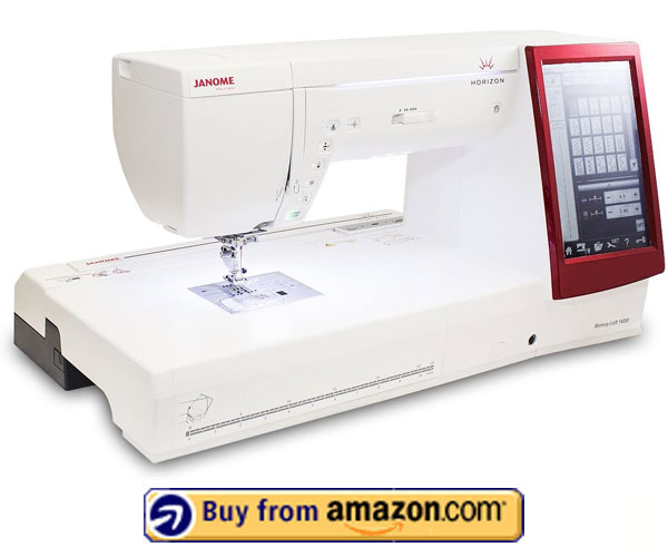 Janome Memory Craft 14000 - Best Machine With Embroidery Kits For Beginners 2023