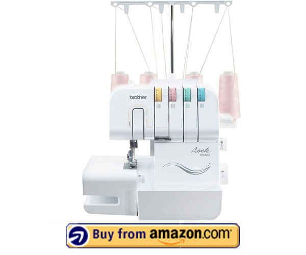 Brother 1034DX Serger - Best Sergers for Beginners 2022