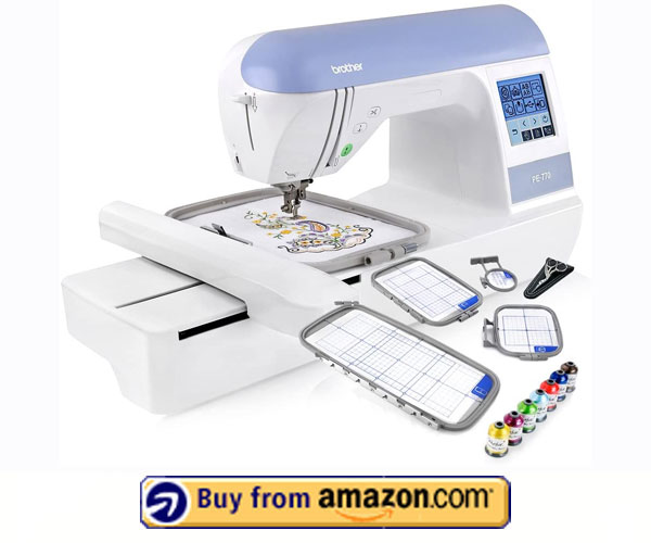 Brother PE770 – Best Embroidery Machine For Logos 2023