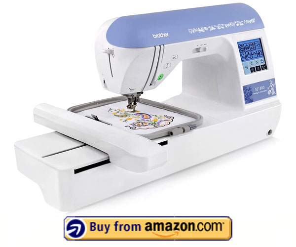 Brother SE1800 - Best Embroidery Machine For Custom Design 2021