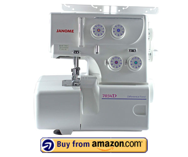 Janome Magnolia 7034D - Best Janome Serger For Beginners 2023