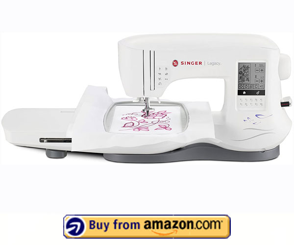 SINGER Legacy SE300 – Best Embroidery Sewing Machine 2021