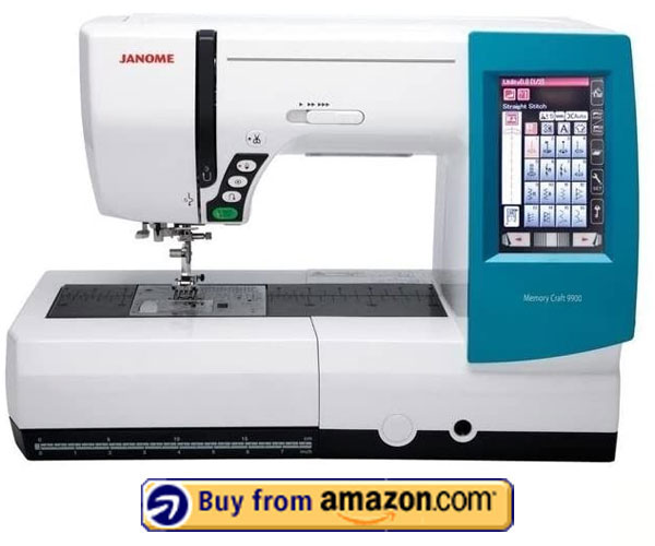 Janome Memory Craft 9900 – Best Embroidery Machine For Home Business 2021