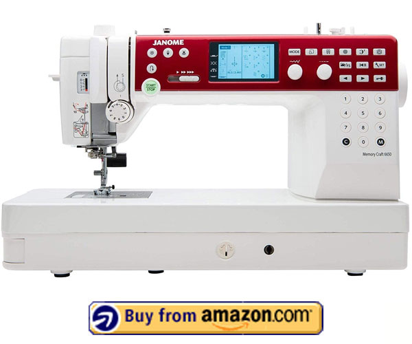 Janome MC6650 – Best Sewing Machine For Home 2021
