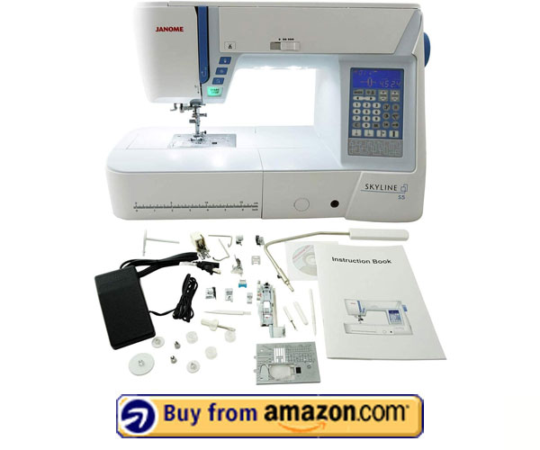 Janome Skyline S5 – Professional Embroidery Machine 2022